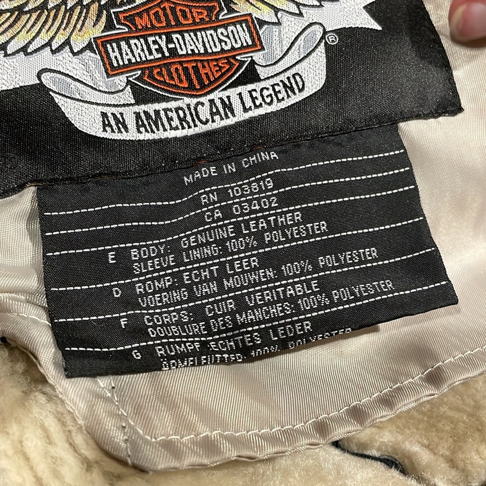 Harley Davidson leather jacket - Picture 11 of 11